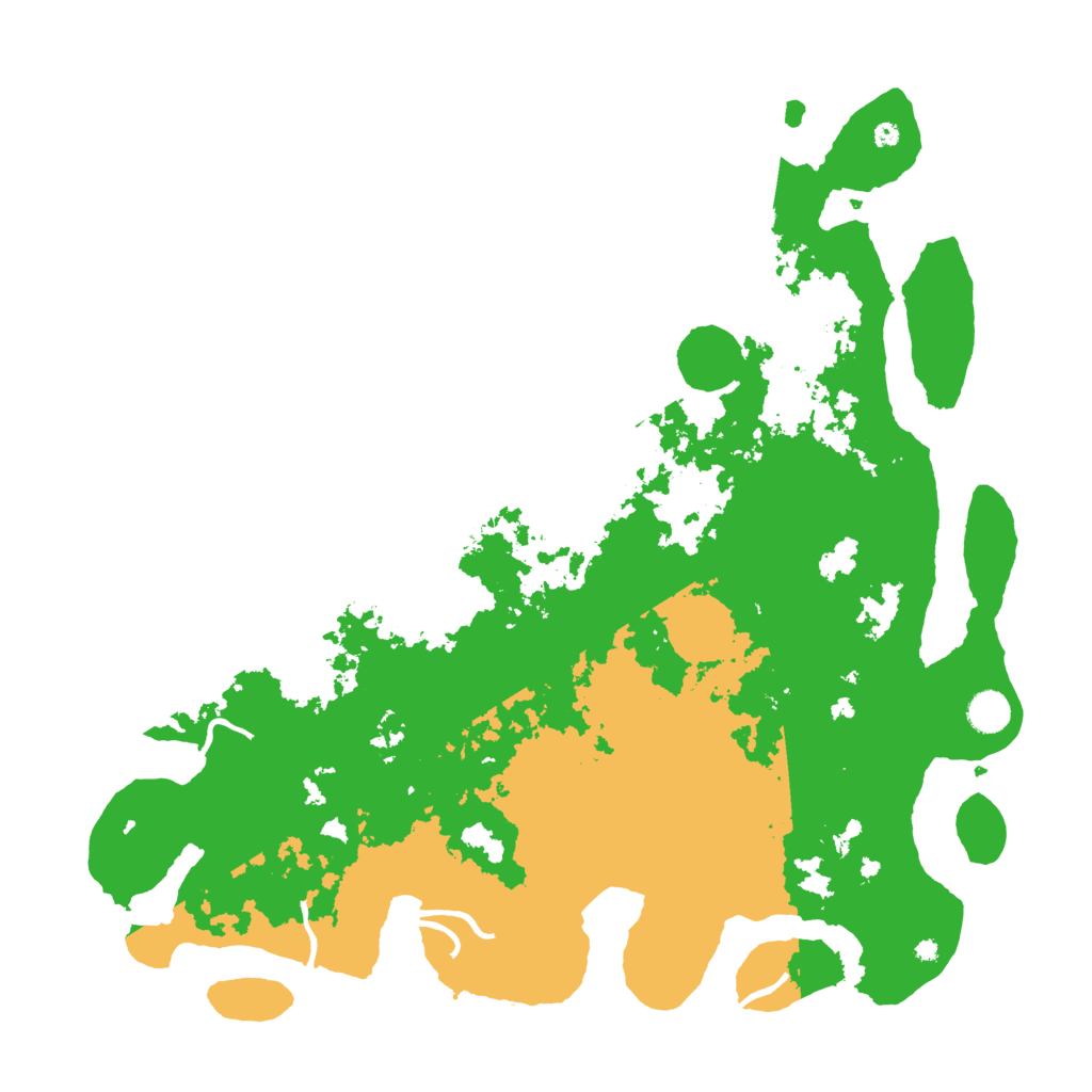 Biome Rust Map: Procedural Map, Size: 4500, Seed: 319871977