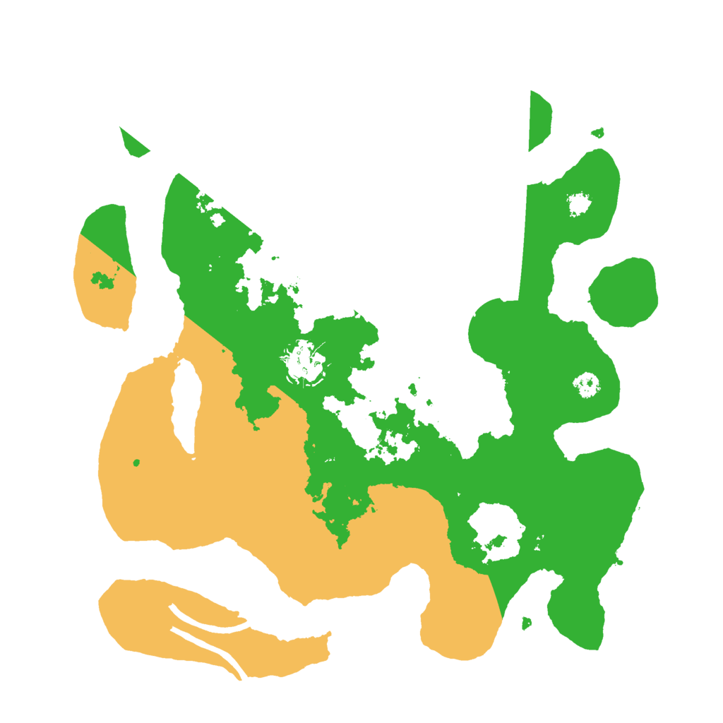 Biome Rust Map: Procedural Map, Size: 3000, Seed: 1354674