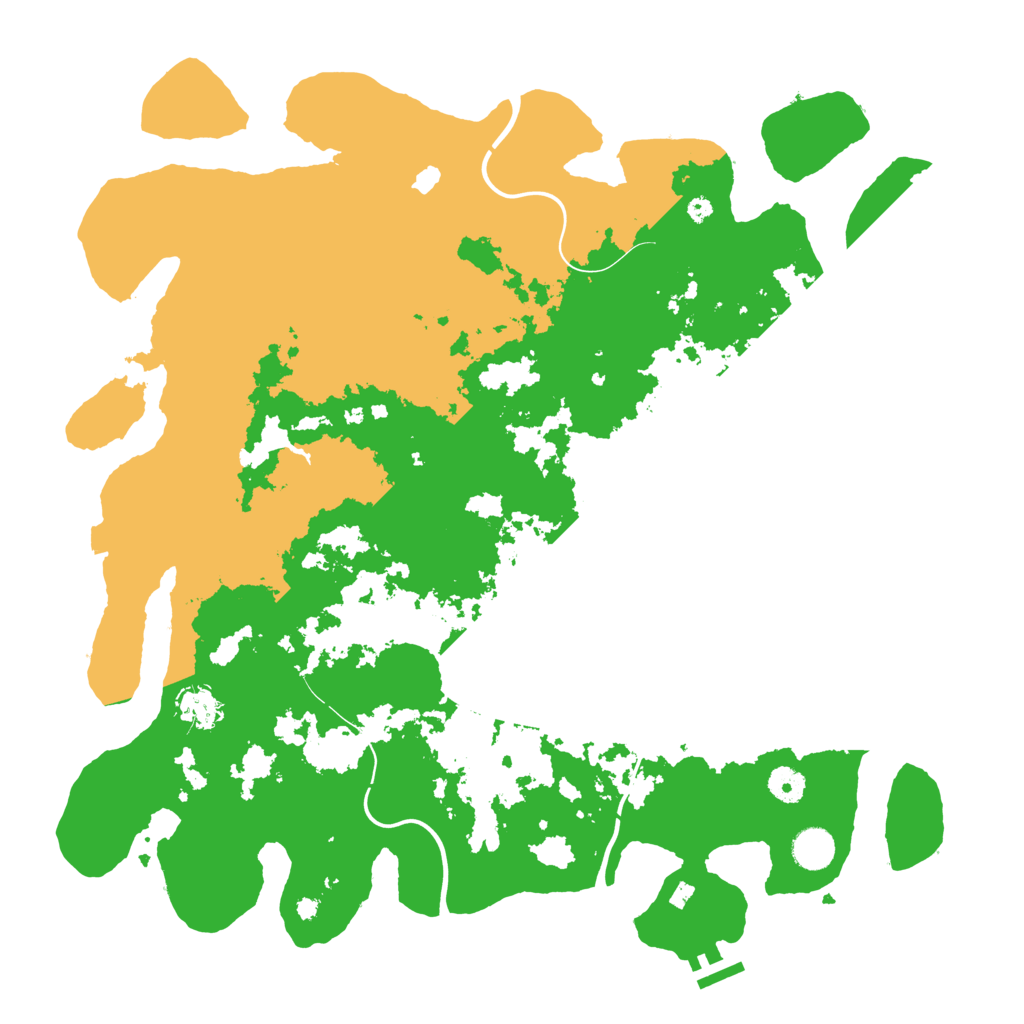Biome Rust Map: Procedural Map, Size: 4250, Seed: 1359371147
