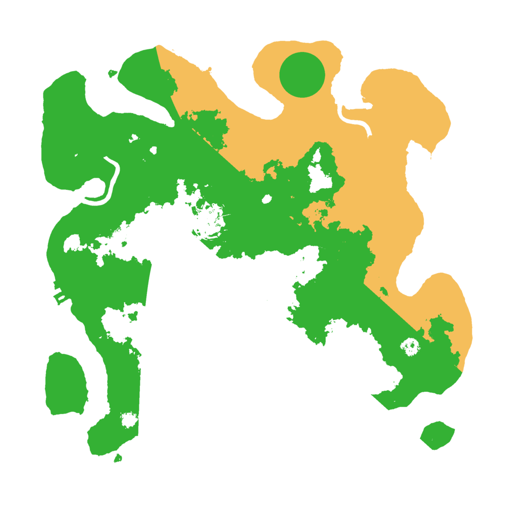 Biome Rust Map: Procedural Map, Size: 3000, Seed: 1326174024