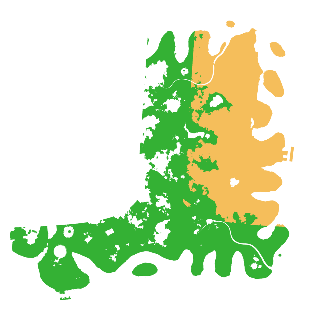 Biome Rust Map: Procedural Map, Size: 4250, Seed: 26436