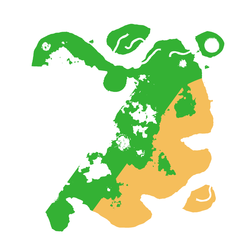 Biome Rust Map: Procedural Map, Size: 3000, Seed: 626869