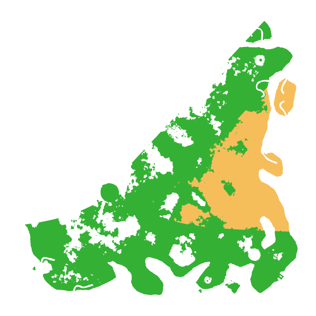 Biome Rust Map: Procedural Map, Size: 4550, Seed: 260617