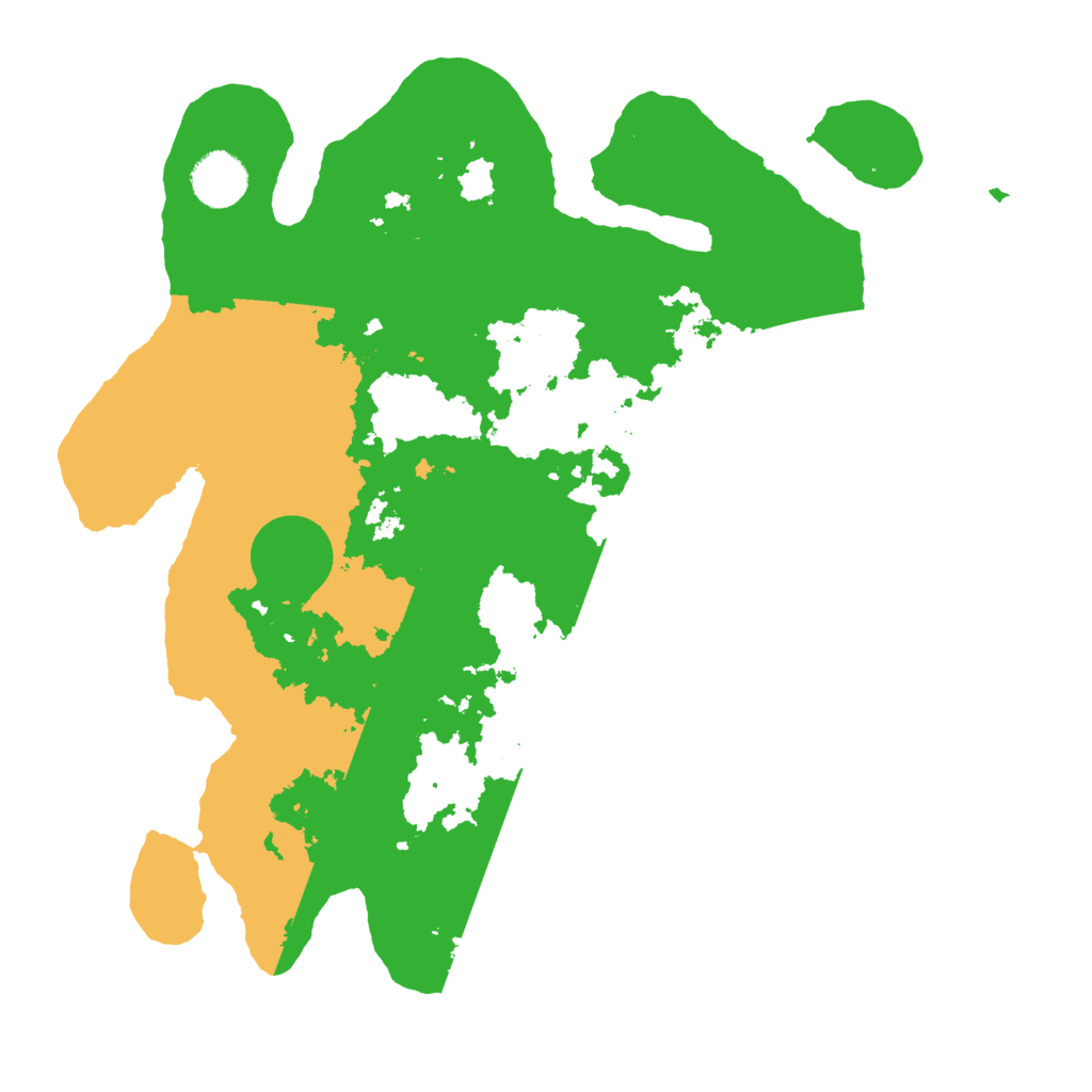 Biome Rust Map: Barren, Size: 3500, Seed: 352238