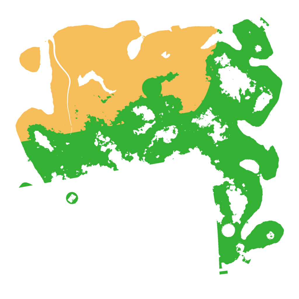 Biome Rust Map: Procedural Map, Size: 4000, Seed: 2053846892