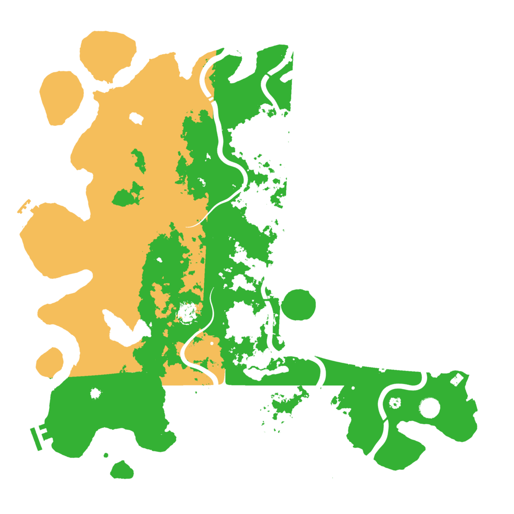Biome Rust Map: Procedural Map, Size: 4400, Seed: 1989062279