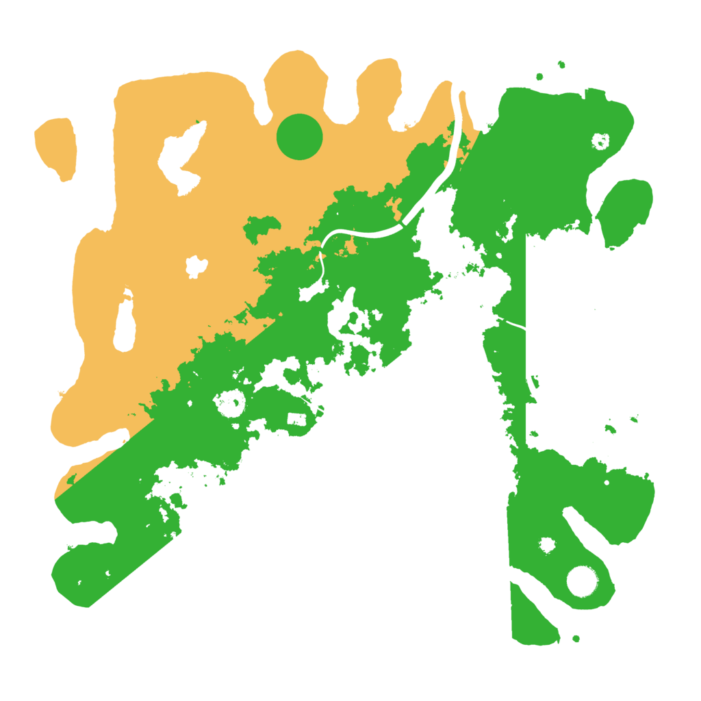 Biome Rust Map: Procedural Map, Size: 4000, Seed: 1649028669