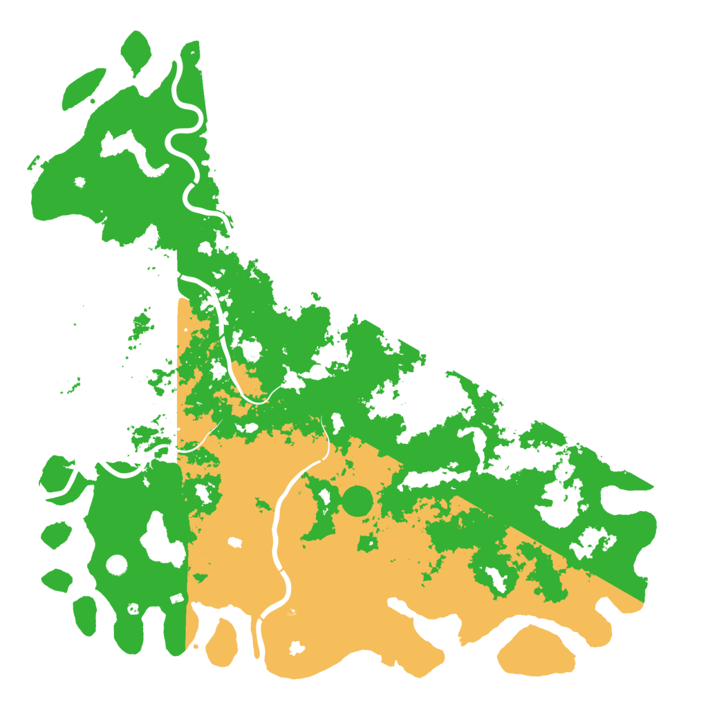 Biome Rust Map: Procedural Map, Size: 6000, Seed: 448885513
