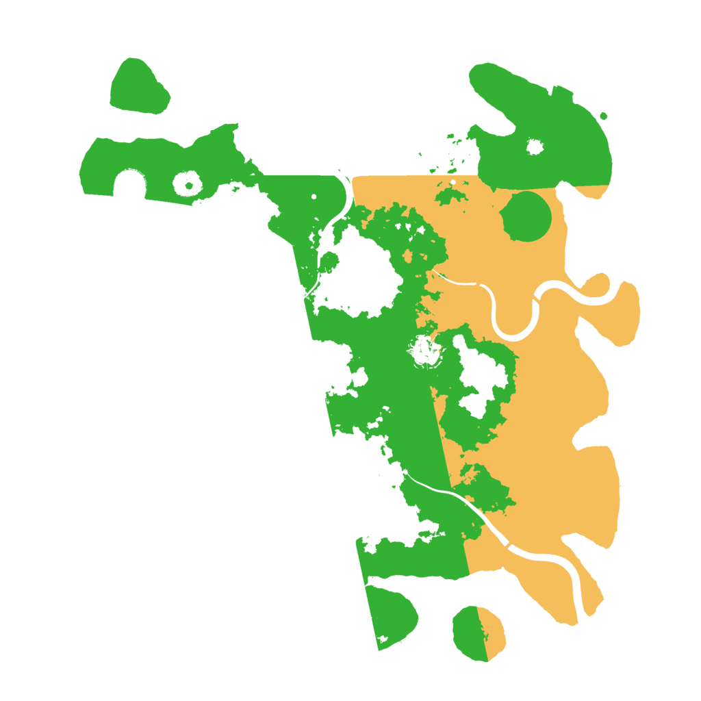 Biome Rust Map: Procedural Map, Size: 3850, Seed: 669084631