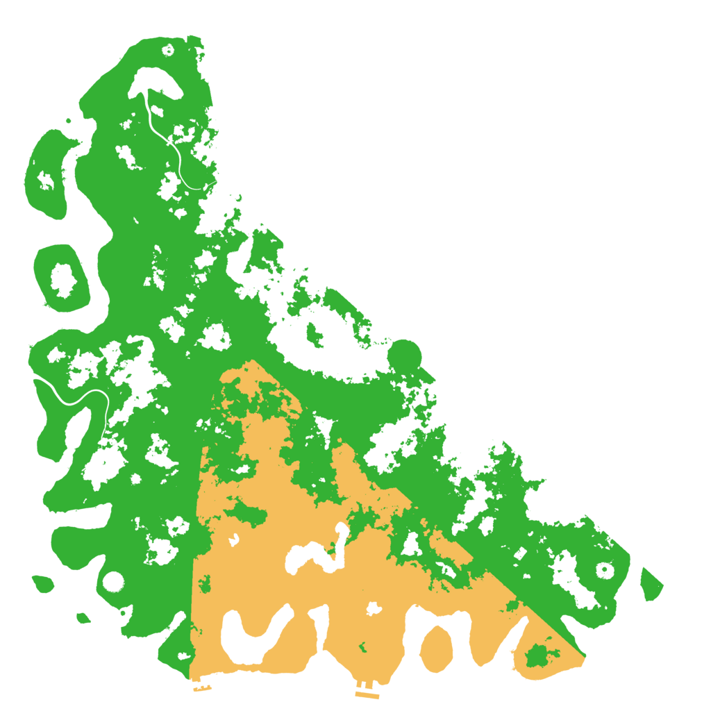 Biome Rust Map: Procedural Map, Size: 6000, Seed: 702