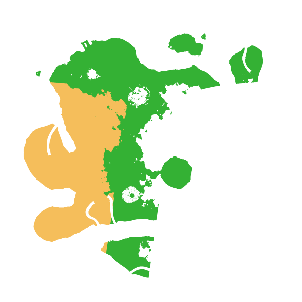Biome Rust Map: Procedural Map, Size: 2700, Seed: 432141
