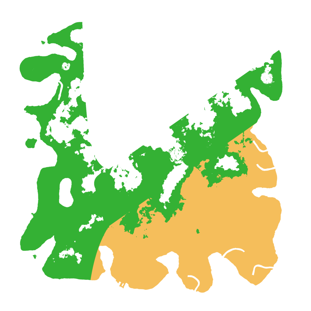 Biome Rust Map: Procedural Map, Size: 4000, Seed: 24239120