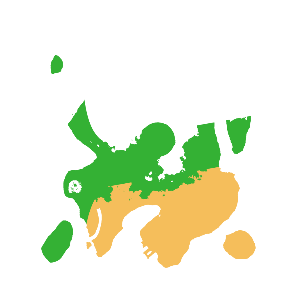 Biome Rust Map: Procedural Map, Size: 2300, Seed: 1571647205