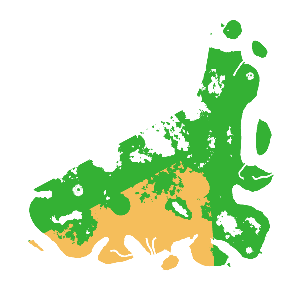 Biome Rust Map: Procedural Map, Size: 4000, Seed: 1258169971