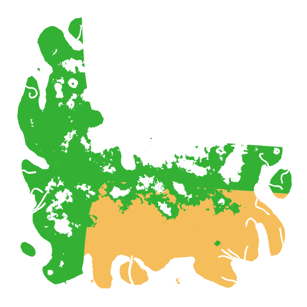 Biome Rust Map: Procedural Map, Size: 5000, Seed: 1010