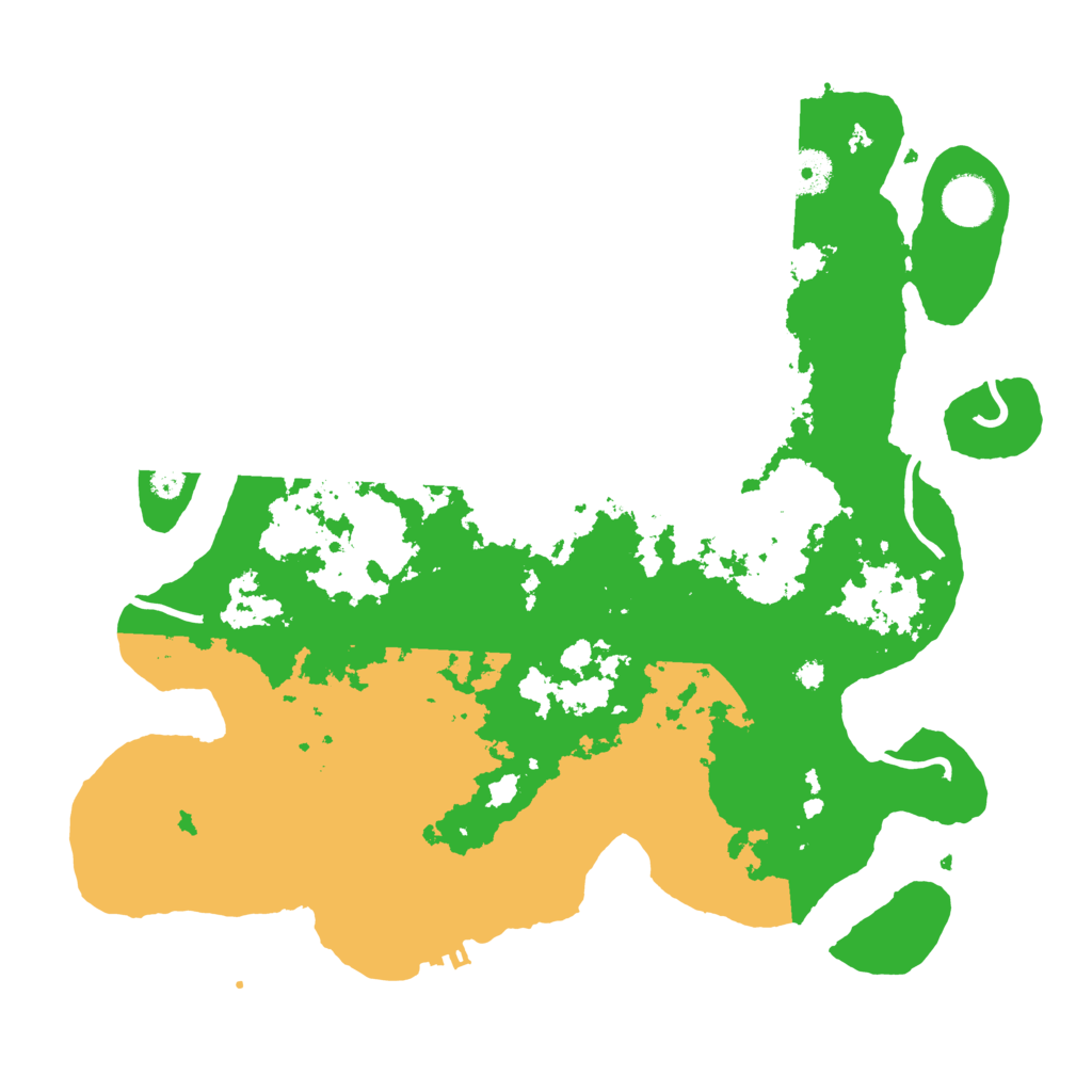 Biome Rust Map: Procedural Map, Size: 3700, Seed: 1728860696