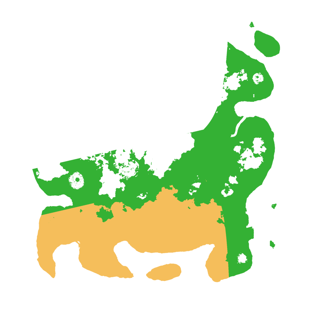 Biome Rust Map: Procedural Map, Size: 3000, Seed: 105313928