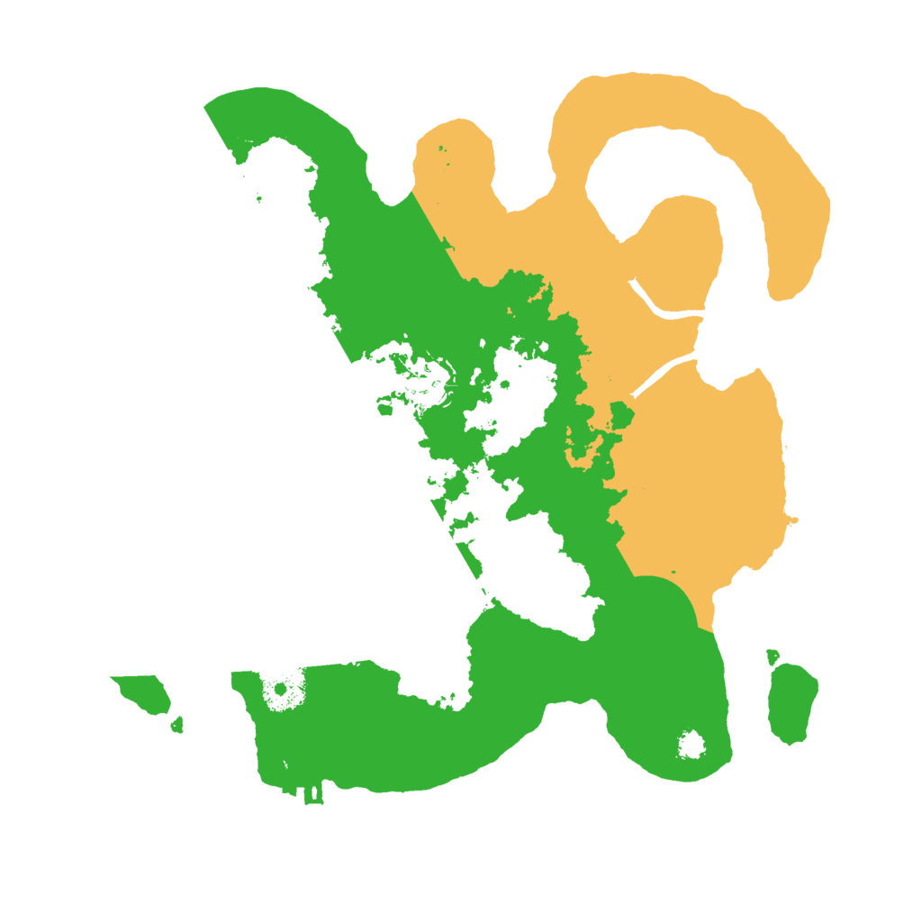 Biome Rust Map: Procedural Map, Size: 3000, Seed: 453736344