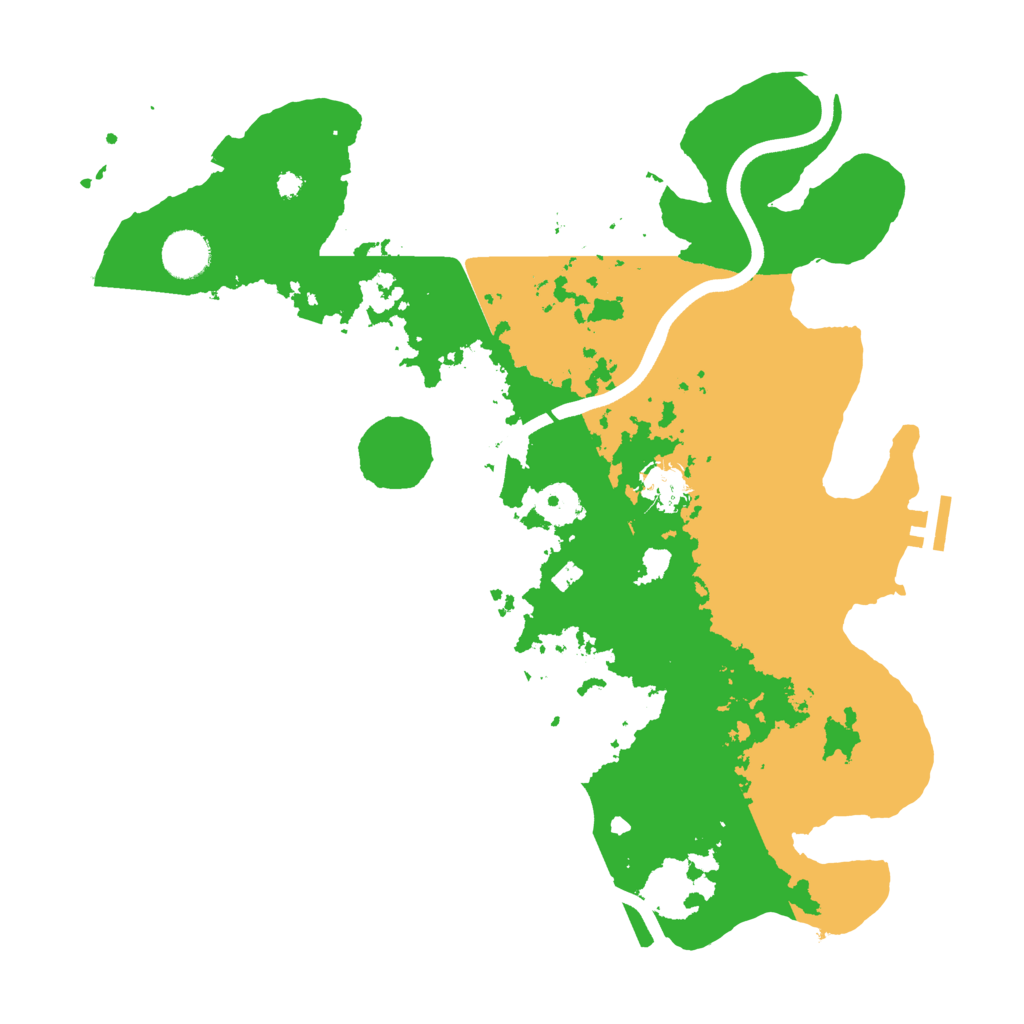 Biome Rust Map: Procedural Map, Size: 3750, Seed: 403669878