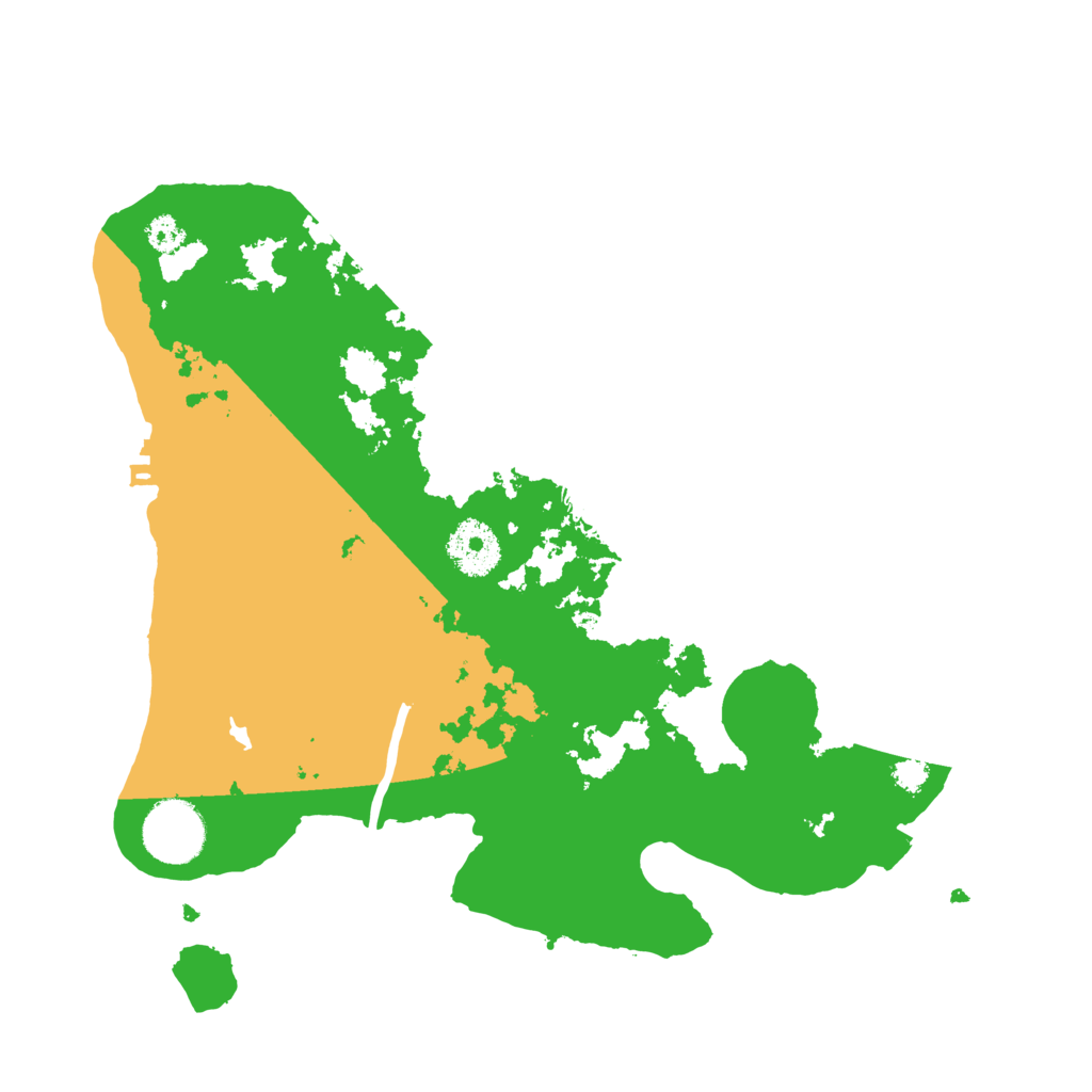 Biome Rust Map: Procedural Map, Size: 3072, Seed: 784920