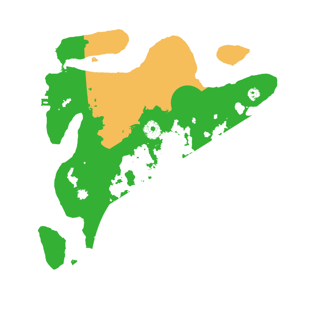 Biome Rust Map: Procedural Map, Size: 2700, Seed: 45325