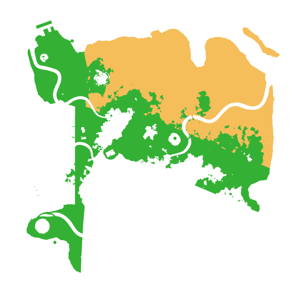 Biome Rust Map: Procedural Map, Size: 3750, Seed: 239926460