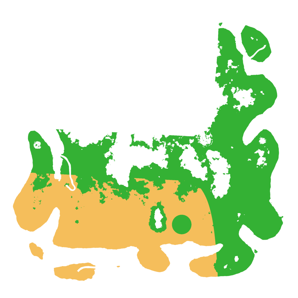 Biome Rust Map: Procedural Map, Size: 4050, Seed: 666328430