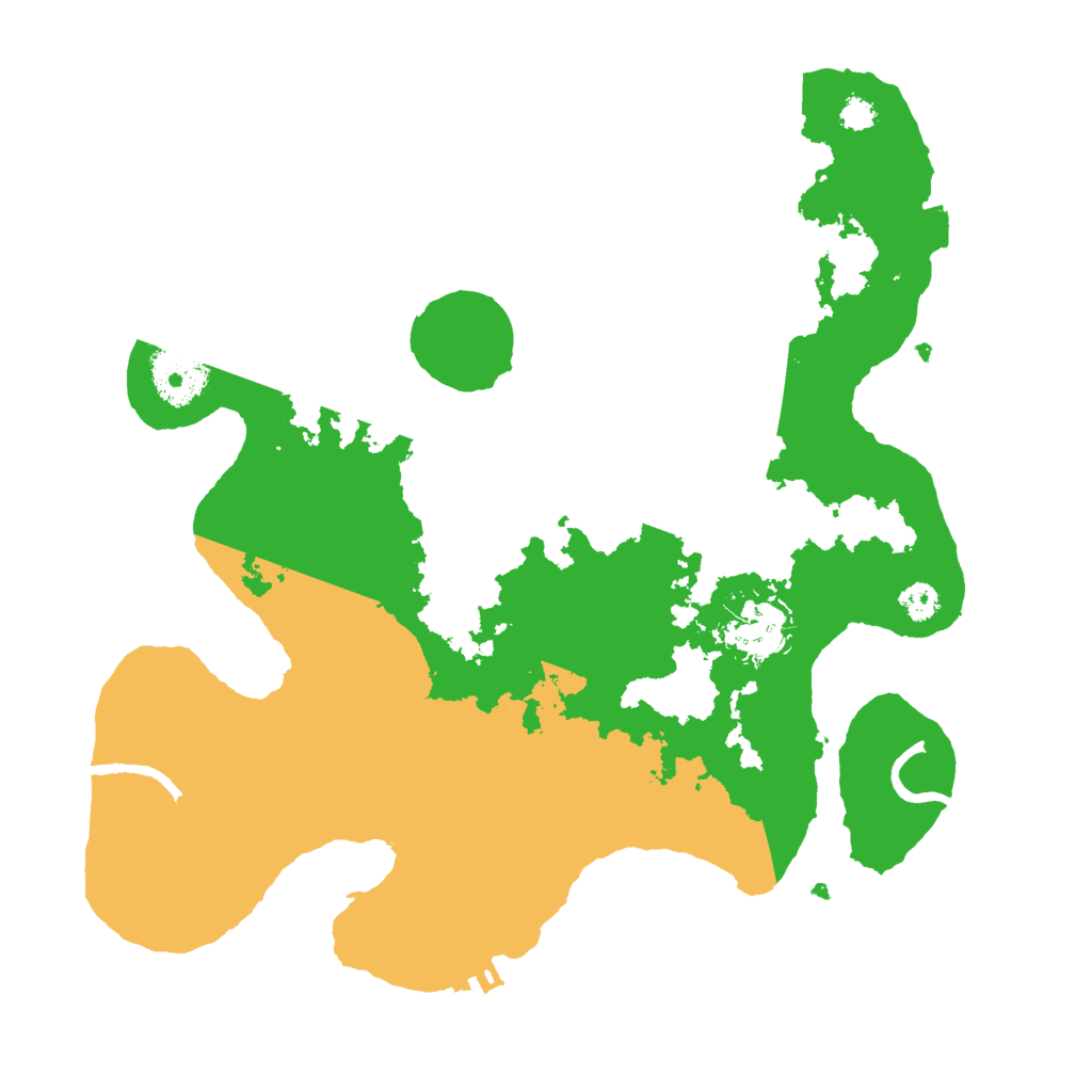 Biome Rust Map: Procedural Map, Size: 3000, Seed: 1529812795