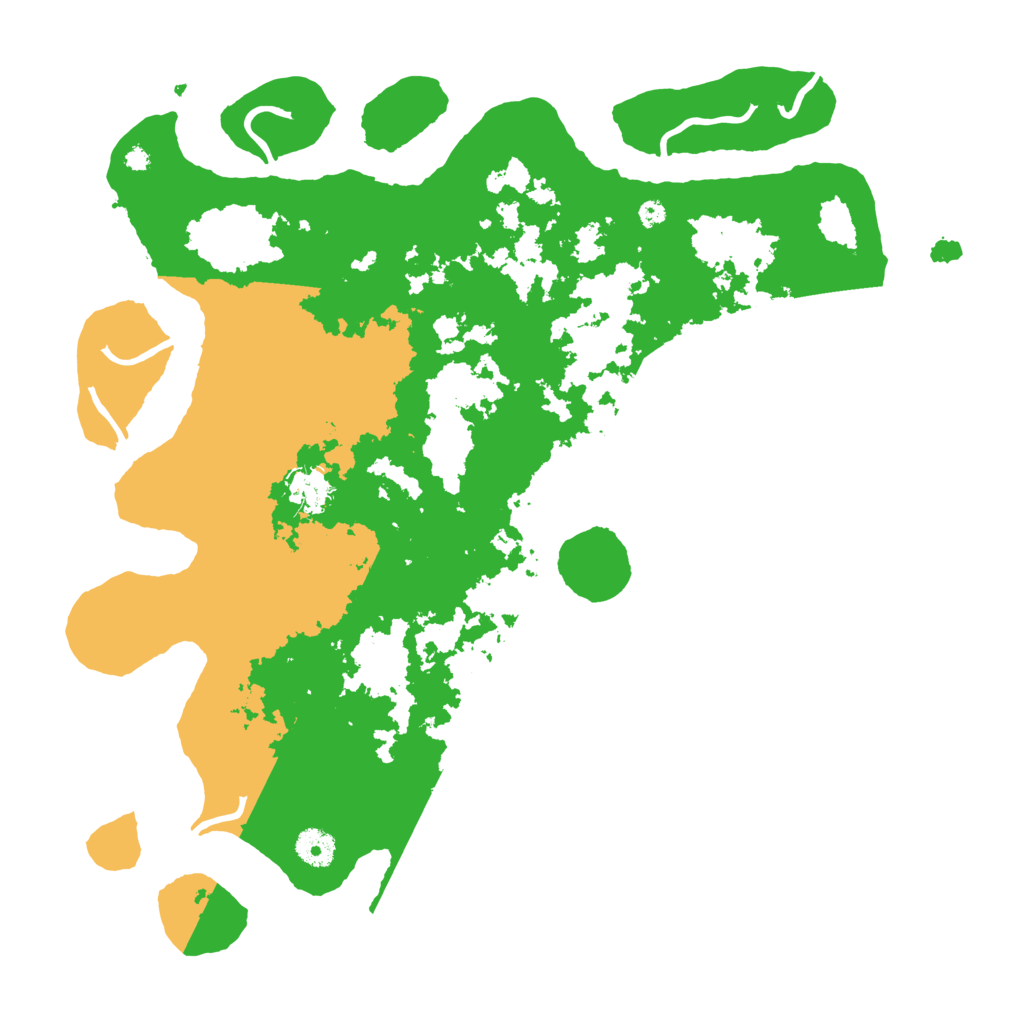 Biome Rust Map: Procedural Map, Size: 4000, Seed: 110548606