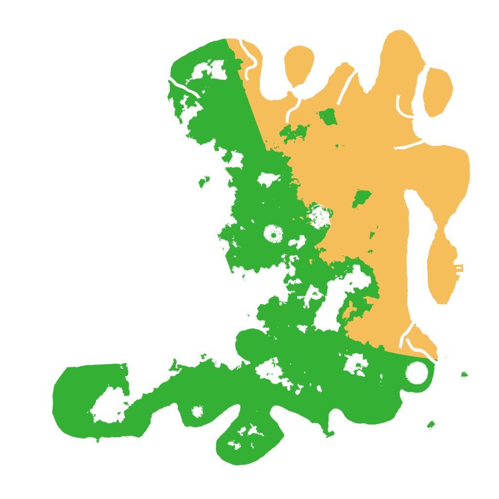 Biome Rust Map: Procedural Map, Size: 4000, Seed: 762236114