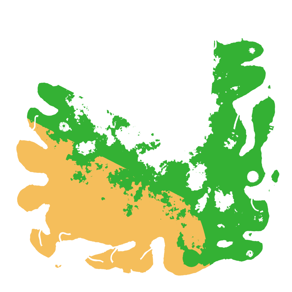 Biome Rust Map: Procedural Map, Size: 4500, Seed: 407023400