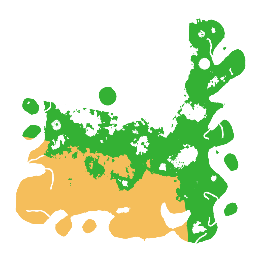 Biome Rust Map: Procedural Map, Size: 4000, Seed: 75068