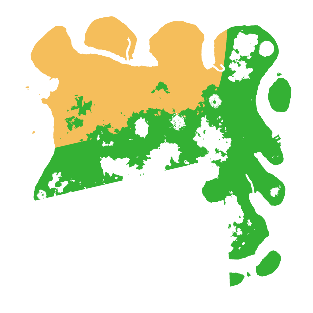 Biome Rust Map: Procedural Map, Size: 3700, Seed: 133188867