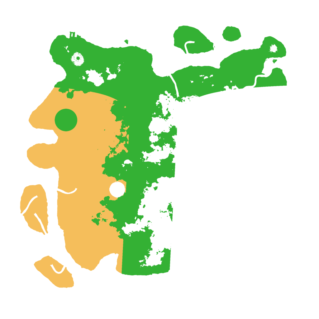 Biome Rust Map: Procedural Map, Size: 3750, Seed: 651819359