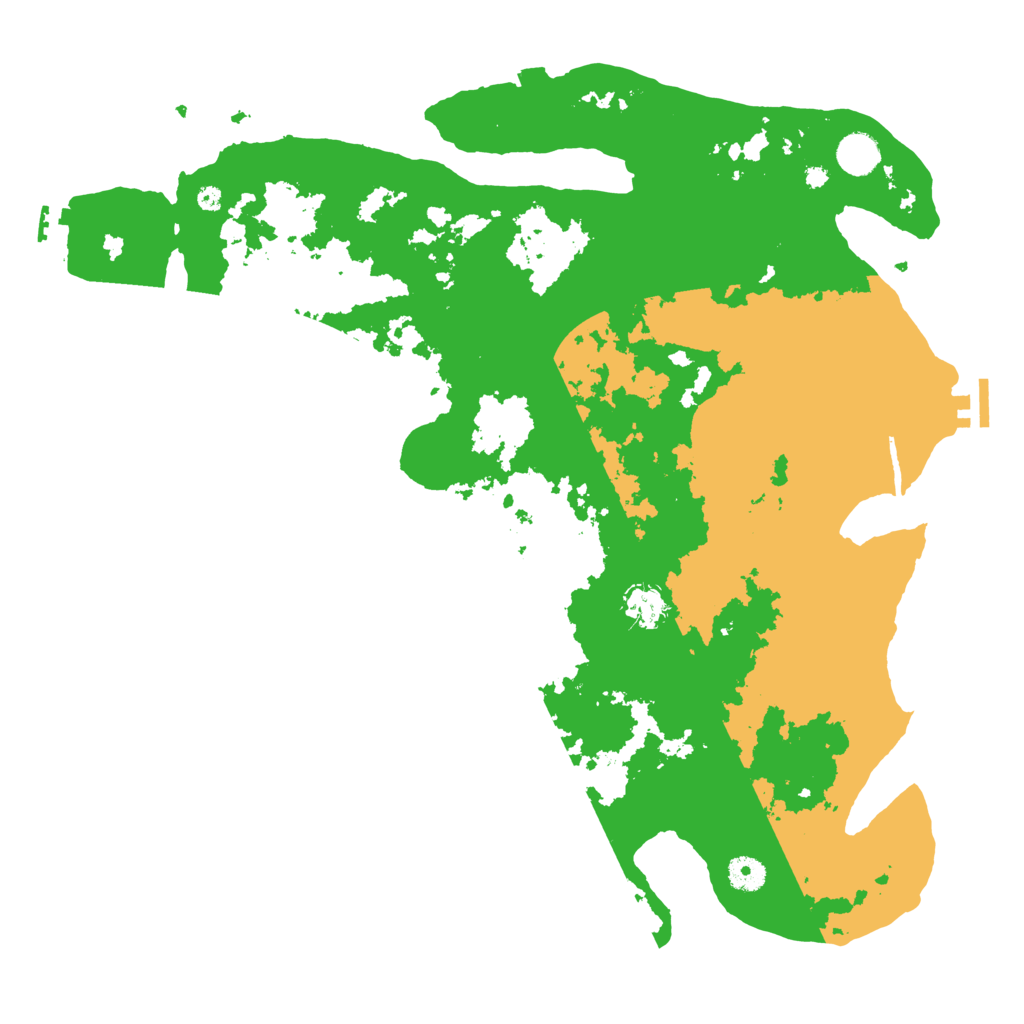Biome Rust Map: Procedural Map, Size: 4250, Seed: 1760669826