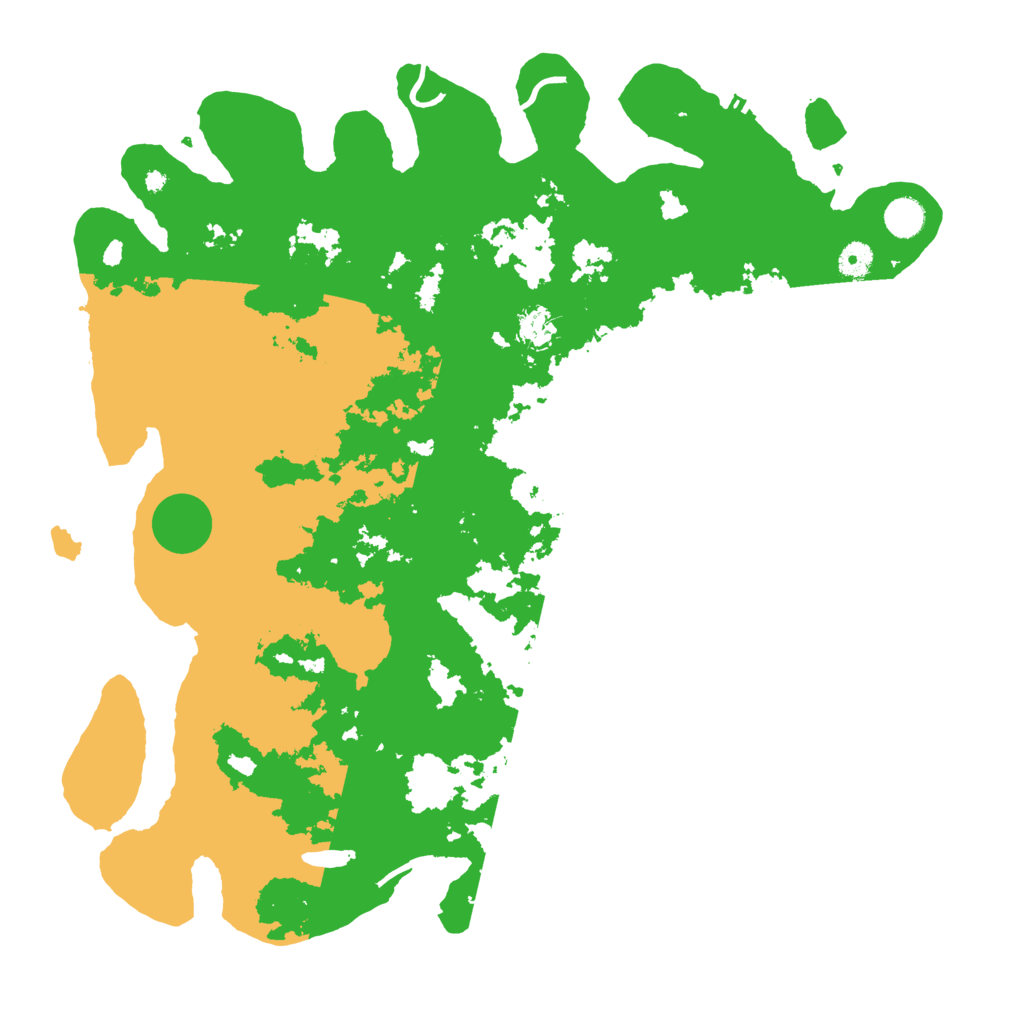 Biome Rust Map: Procedural Map, Size: 4500, Seed: 812361050