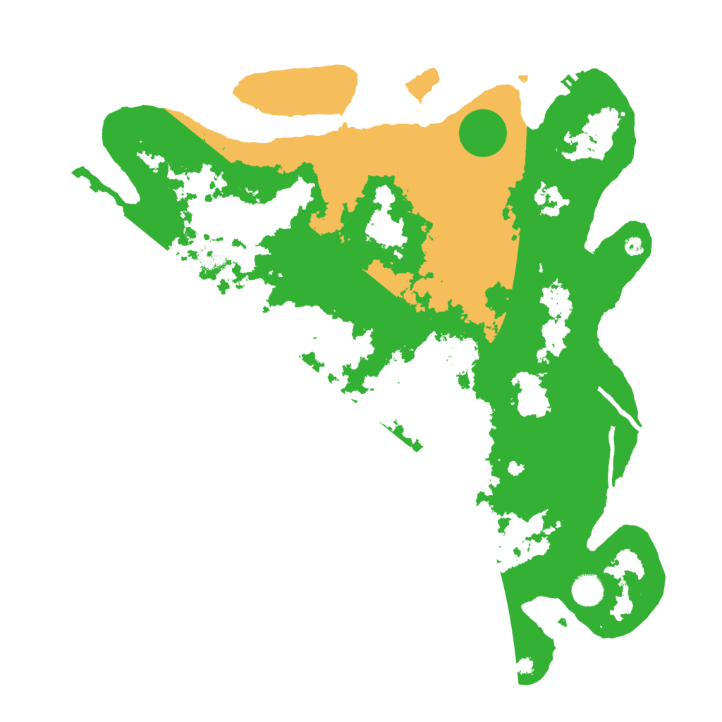 Biome Rust Map: Procedural Map, Size: 4000, Seed: 840523535