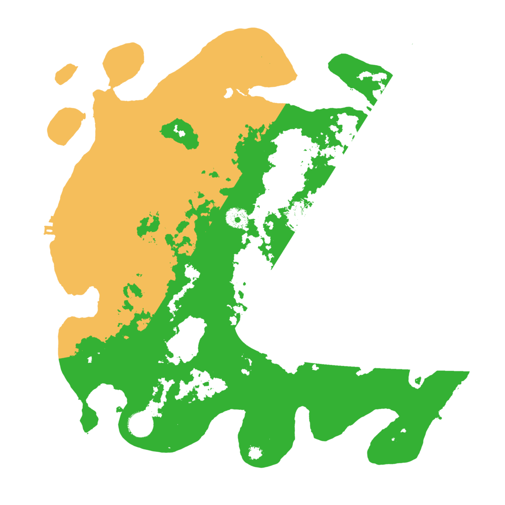 Biome Rust Map: Procedural Map, Size: 3500, Seed: 298