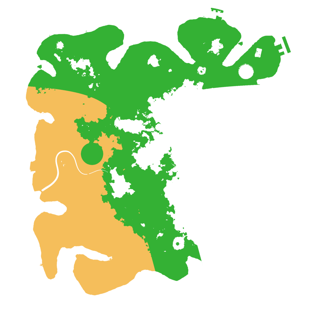 Biome Rust Map: Procedural Map, Size: 3750, Seed: 760224160