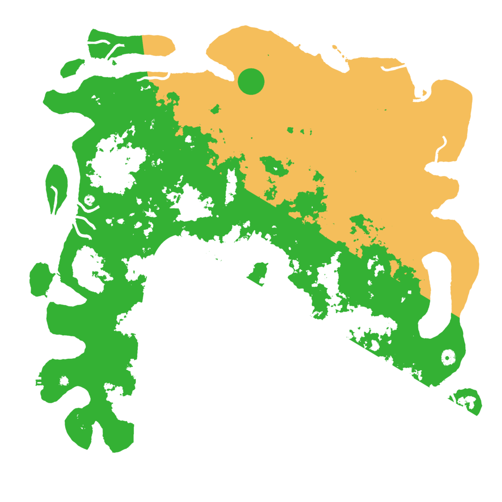 Biome Rust Map: Procedural Map, Size: 5000, Seed: 631108777