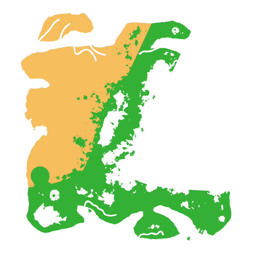 Biome Rust Map: Procedural Map, Size: 3672, Seed: 35217