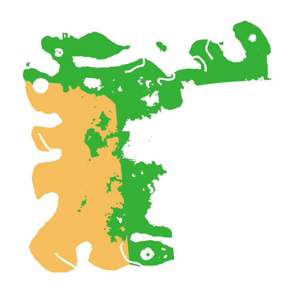 Biome Rust Map: Procedural Map, Size: 3500, Seed: 270882568