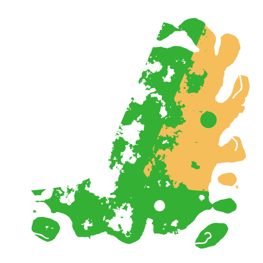 Biome Rust Map: Procedural Map, Size: 4250, Seed: 1203753449