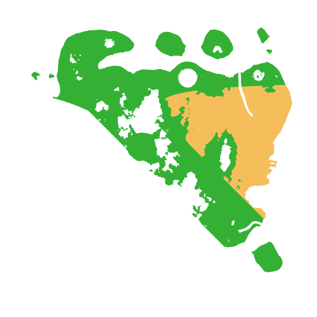 Biome Rust Map: Procedural Map, Size: 3000, Seed: 1369376589