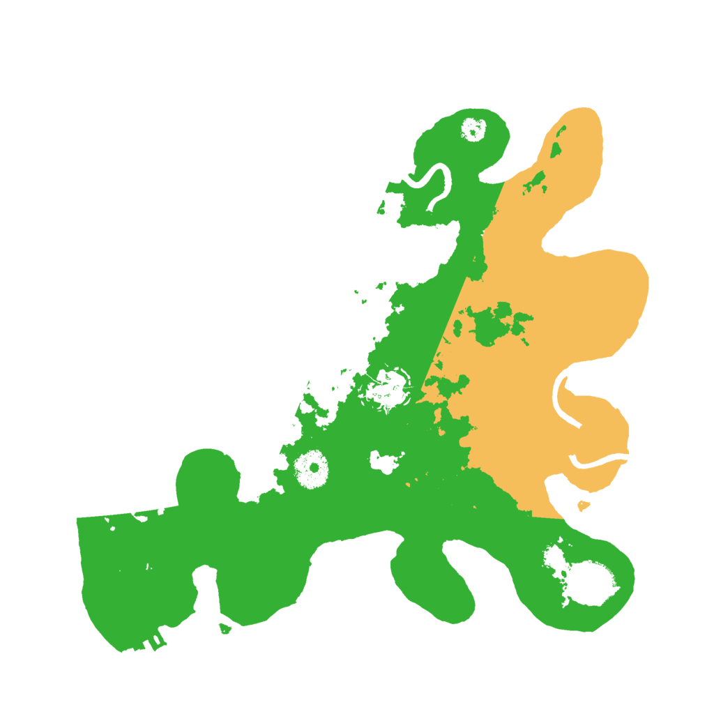 Biome Rust Map: Procedural Map, Size: 3000, Seed: 2135704859