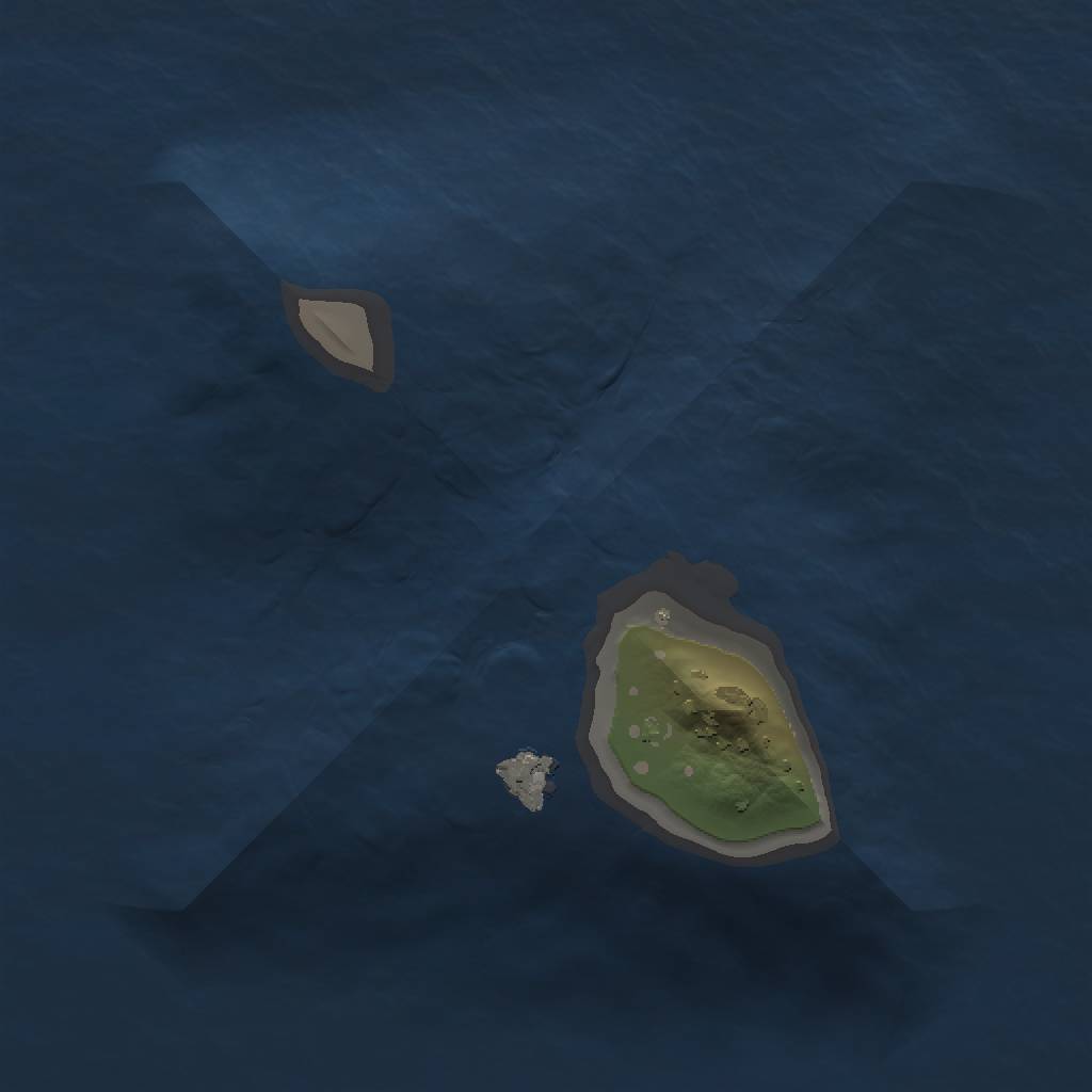 Rust Map: Procedural Map, Size: 1000, Seed: 403308420, 3 Monuments