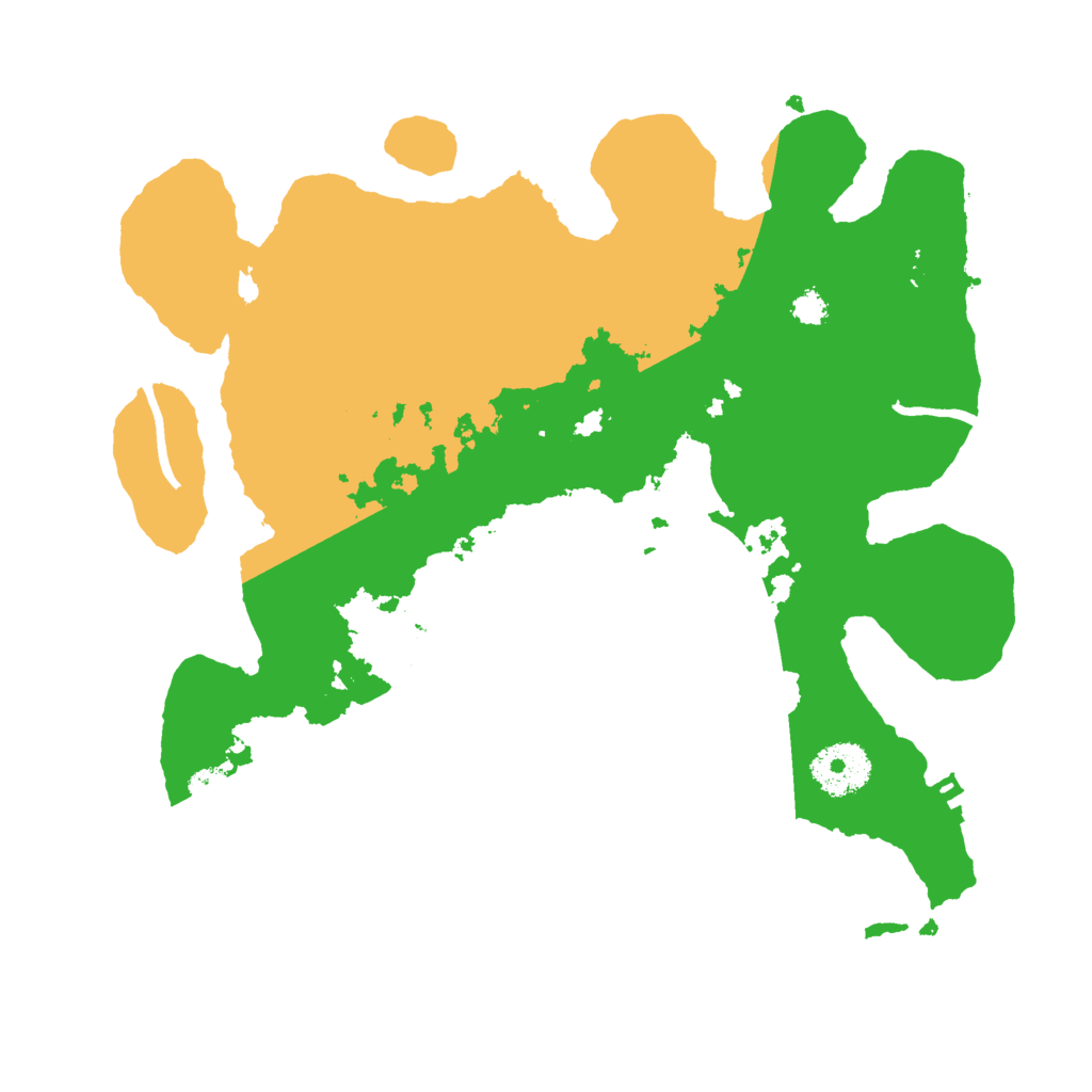 Biome Rust Map: Procedural Map, Size: 3000, Seed: 1778967442