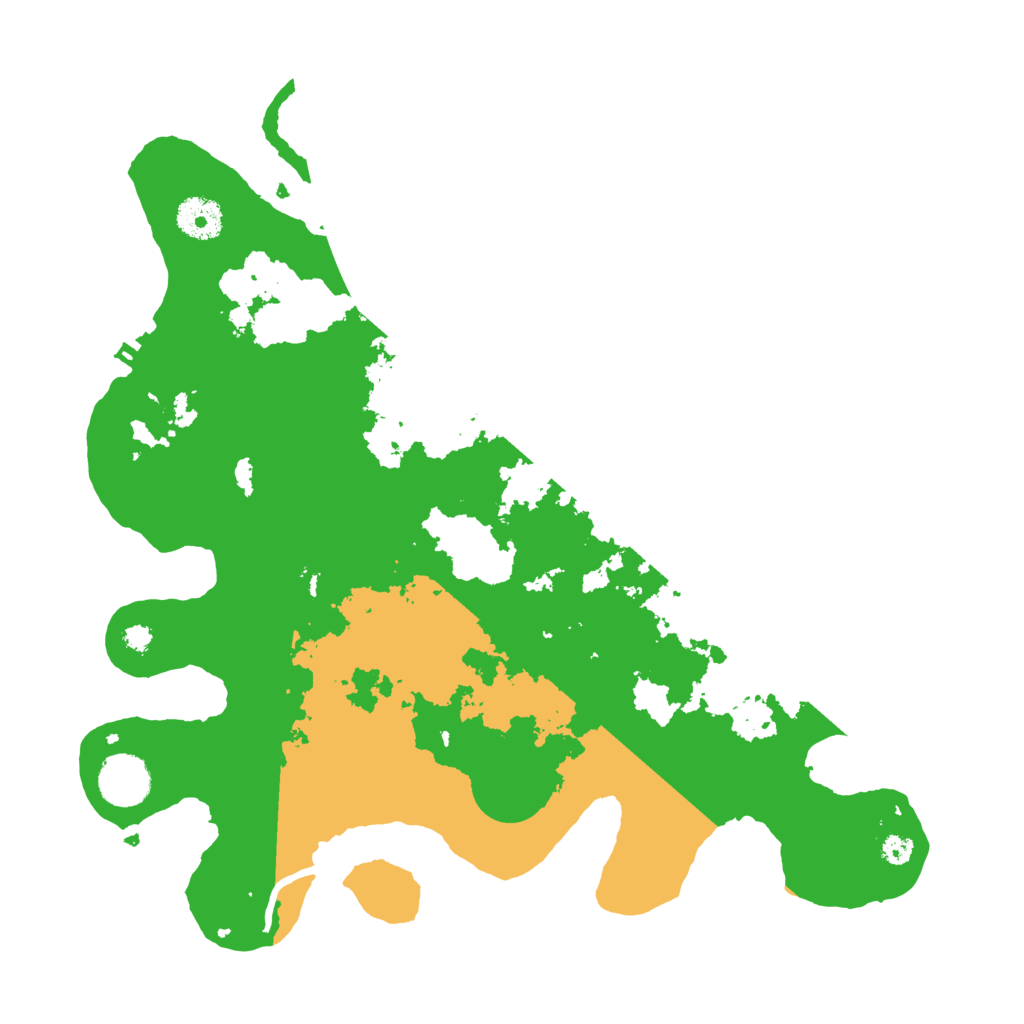 Biome Rust Map: Procedural Map, Size: 3500, Seed: 9735676