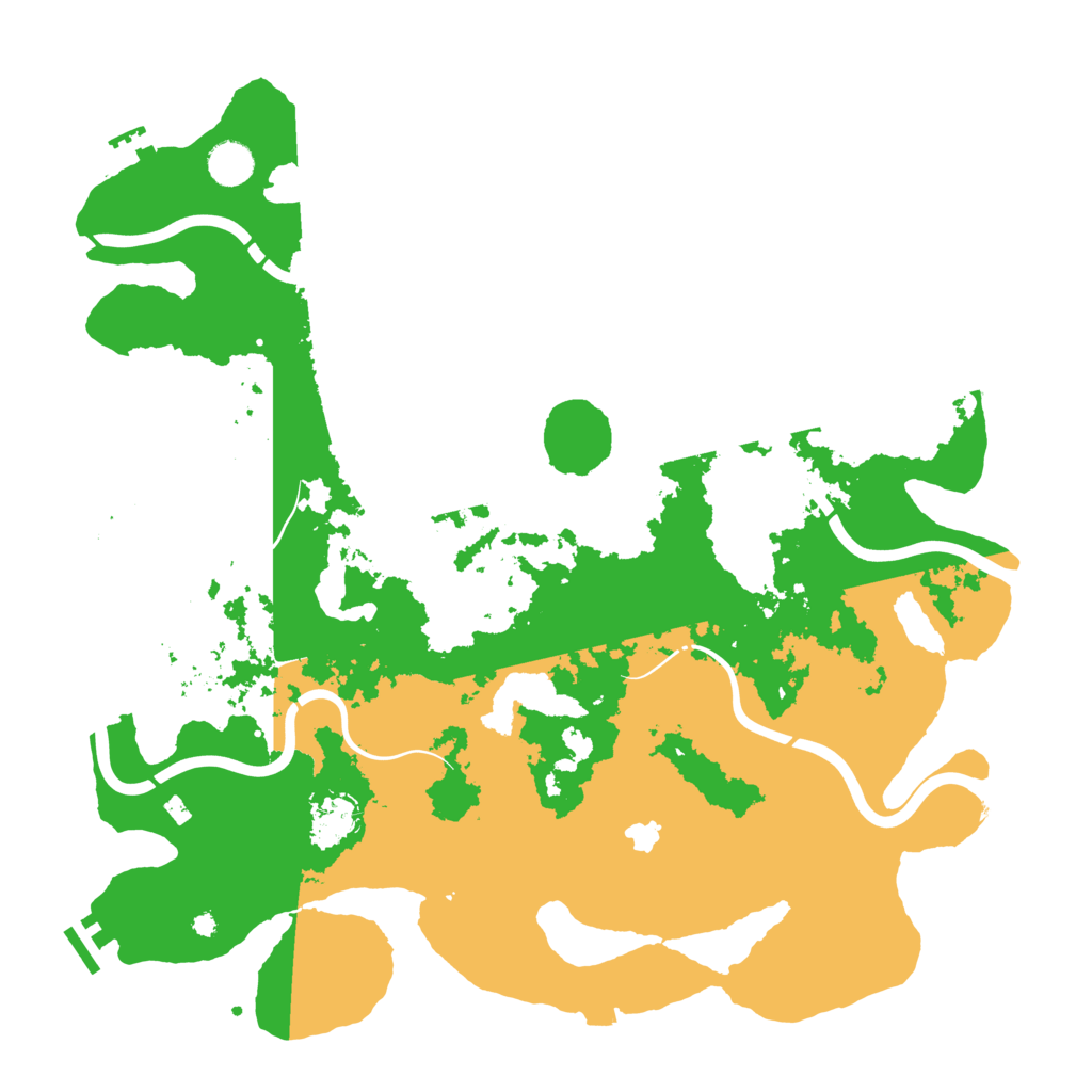 Biome Rust Map: Procedural Map, Size: 4250, Seed: 325211921