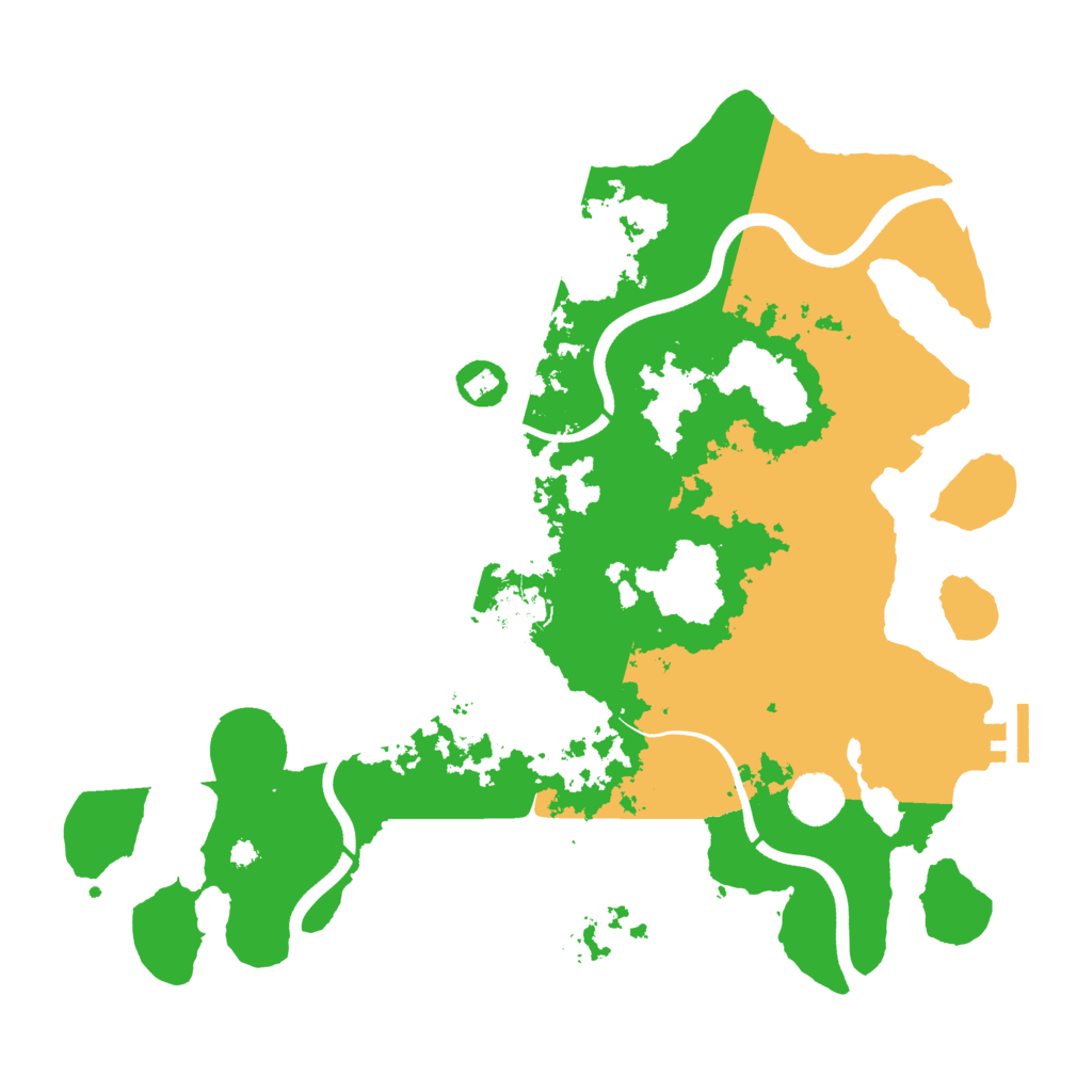 Biome Rust Map: Procedural Map, Size: 3750, Seed: 1823161771